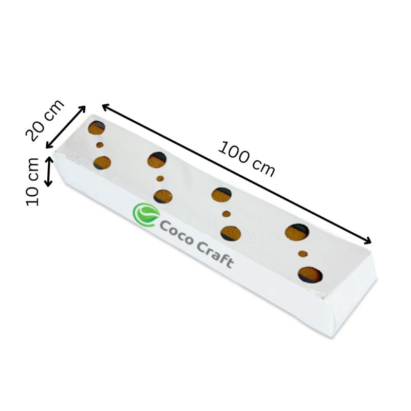 Coco Craft Grow Bag Slabs 100cm X 20cm X 10cm